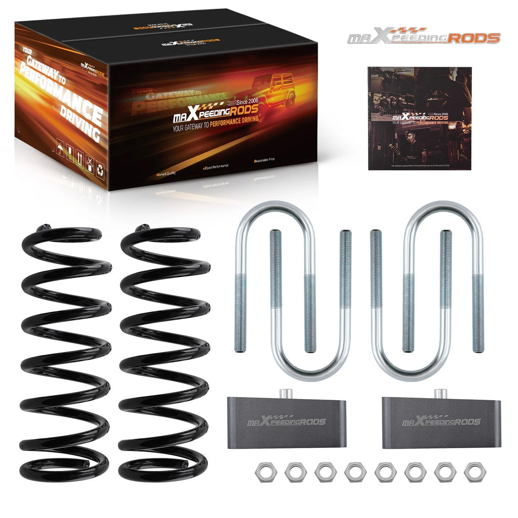3" 4" Drop Kit for Chevrolet Colorado GMC Canyon (2004–2012) 2WD Front Rear