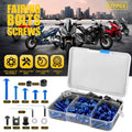177pcs Fairing Bolt Screws Kit for Kawasaki Yamaha EXV