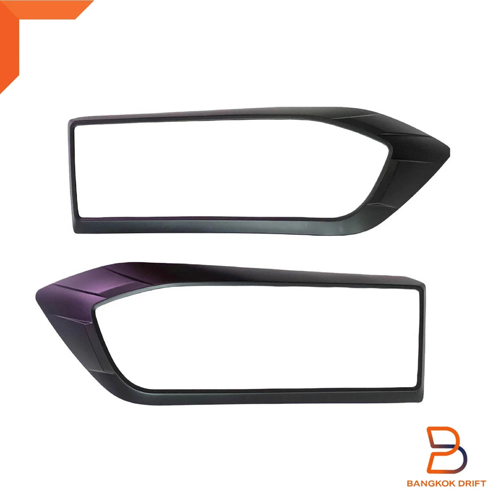 Matte Black Headlight Taillight Cover Trim for Maxus LDV T60 Pro (2019-2022)