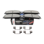 Set of 4 Bosch QuietCast Front Ceramic Brake Pads for Dodge 300 Challenger Charger Magnum (2005–2010)
