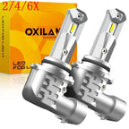 2X 9006 Low Beam LED Headlight Bulbs for