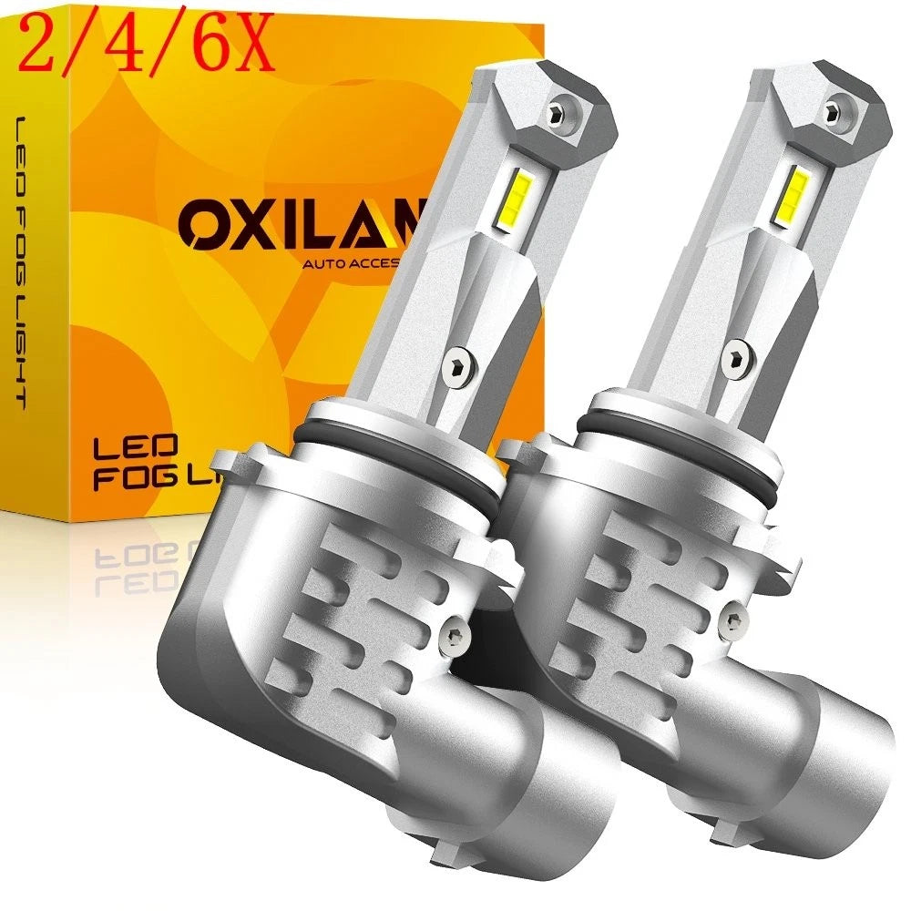 2X 9006 Low Beam LED Headlight Bulbs for