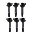Set of 6 Ignition Coils for Ford Lincoln Mercury 3.5L 3.7L V6 (2010–2019)
