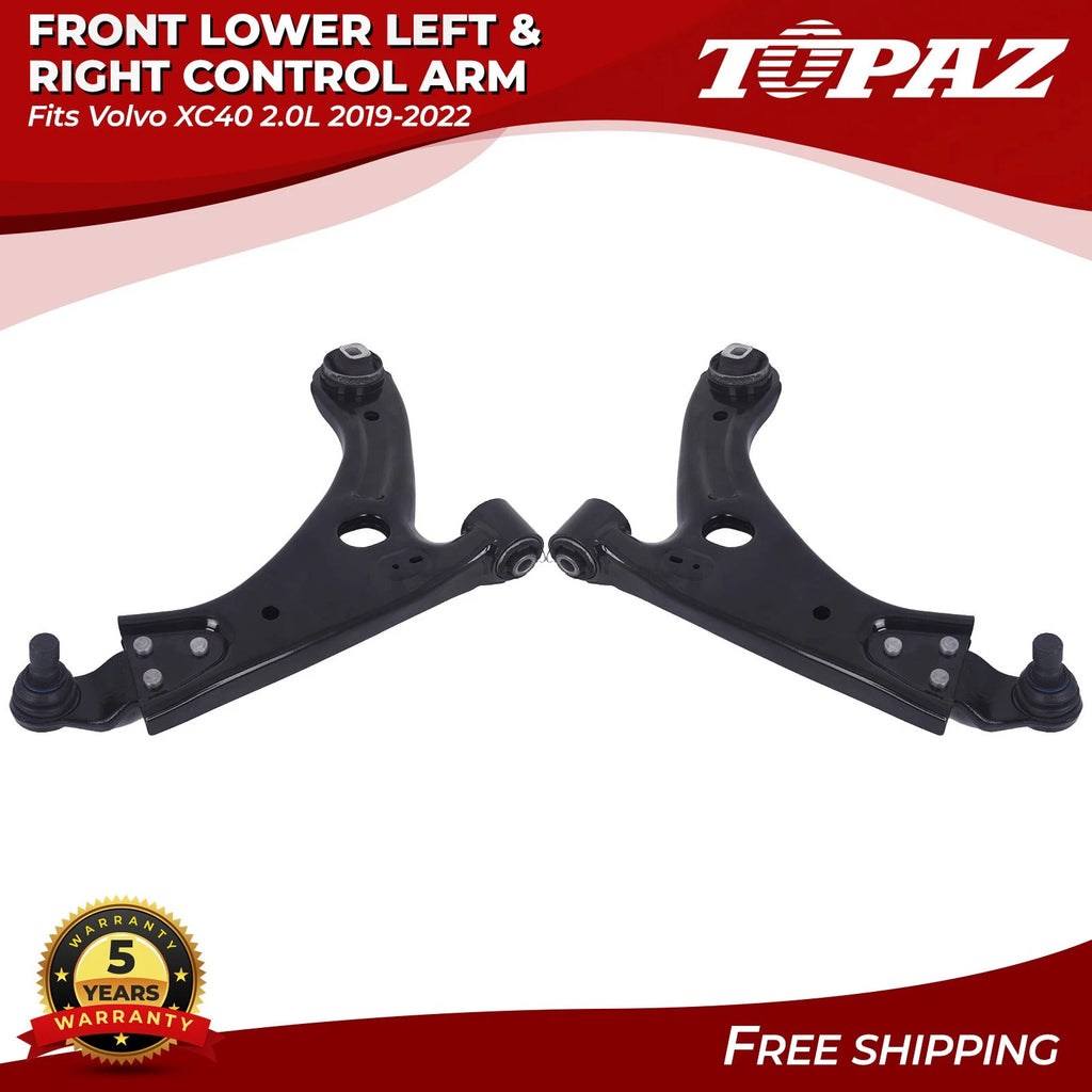 Front Lower Control Arms with Ball Joints for Volvo XC40 (2019–2022)