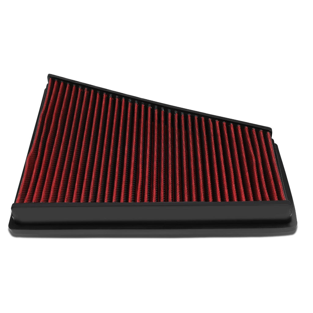 Red Washable High Flow Air Filter Panel for Ford Galaxy II/Volvo V70 III (2006–2015)