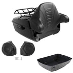 Trunk Top Luggage Rack Backrest Speakers for Harley Touring (2014–2026)