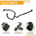 Radiator Hose for BMW 530i xDrive (2017–2023) No. 17128602602 Black
