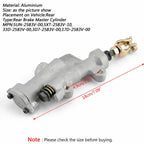 Rear Brake Master Cylinder 5UN-2583V-00 for Yamaha XT250 YZ125 YZ250 YZ450F (2000–2023)