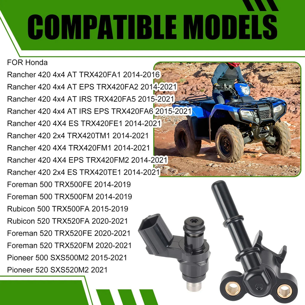 Fuel Injector Cap for Honda Foreman Rubicon 500 TRX500FA (2015–2019)