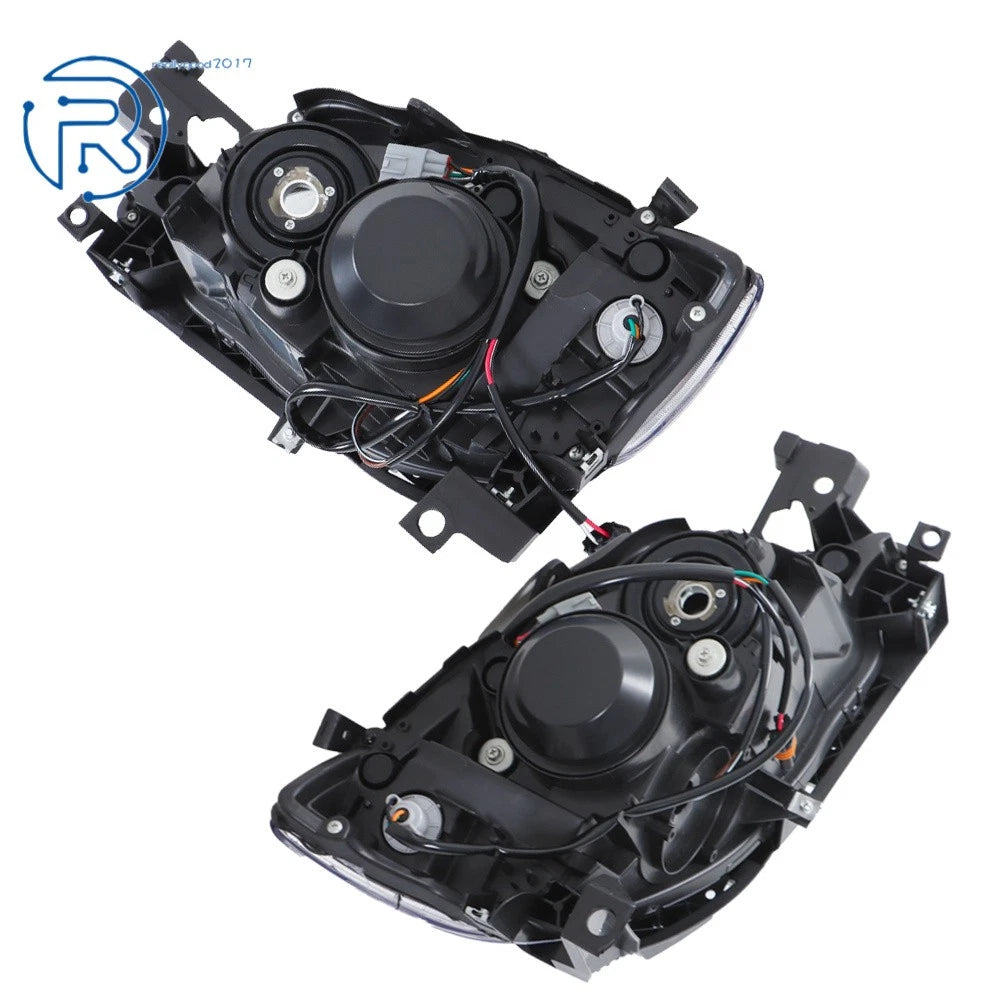 Halogen Headlight Set for Subaru Impreza (2008-2011) Chrome Housing