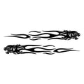 Sticker for Car Motorcycle Creative Decals Generous Fashion PET Durability