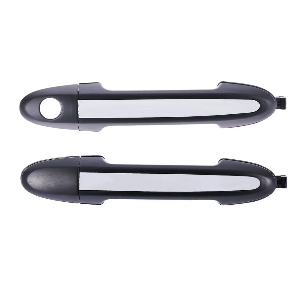 2 x Left & Right Outer Door Handle Chrome for Hyundai Santa Fe CM (2006–2012)