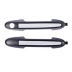 2 x Left & Right Outer Door Handle Chrome for Hyundai Santa Fe CM (2006–2012)