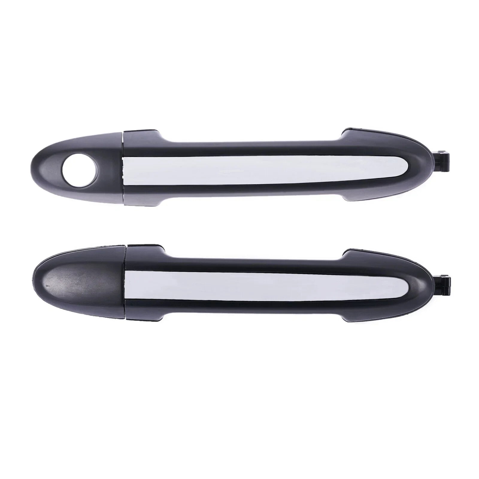 2 x Left & Right Outer Door Handle Chrome for Hyundai Santa Fe CM (2006–2012)
