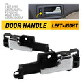 Set of 2 Chrome Interior Door Handles for Ford MKZ Fusion (2006–2012)