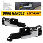 Set of 2 Chrome Interior Door Handles for Ford MKZ Fusion (2006–2012)