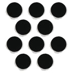 Set of 10 Natural Lambskin Wool Buffing Pads for Car Detailing
