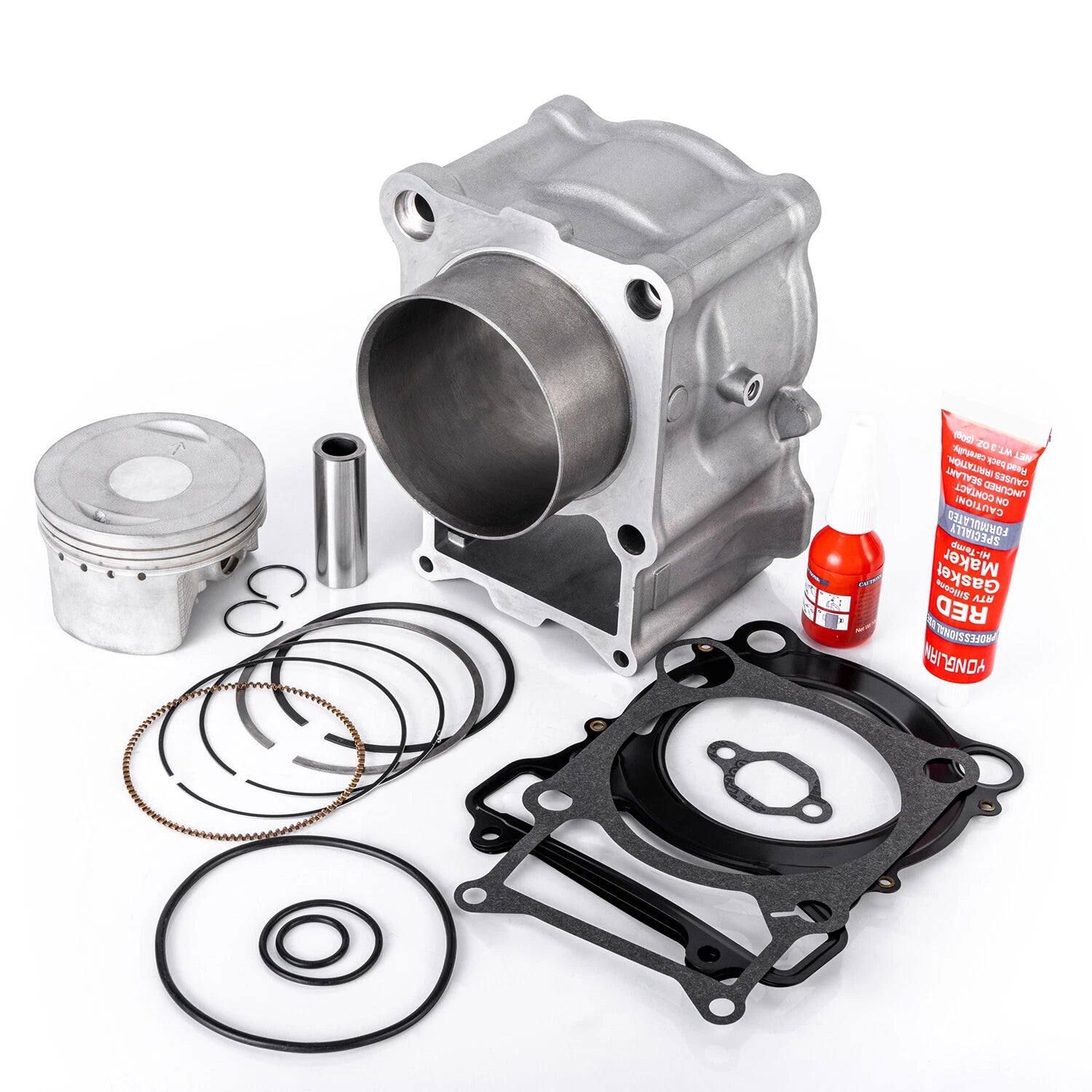 Top End Kit for Yamaha Grizzly 400 Kodiak 400 4x4 (2000–2008) Cylinder Piston Gasket