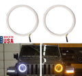 HD LED Switchback Halo Inserts Boards with Drivers for Jeep Wrangler JL (2018–2020)