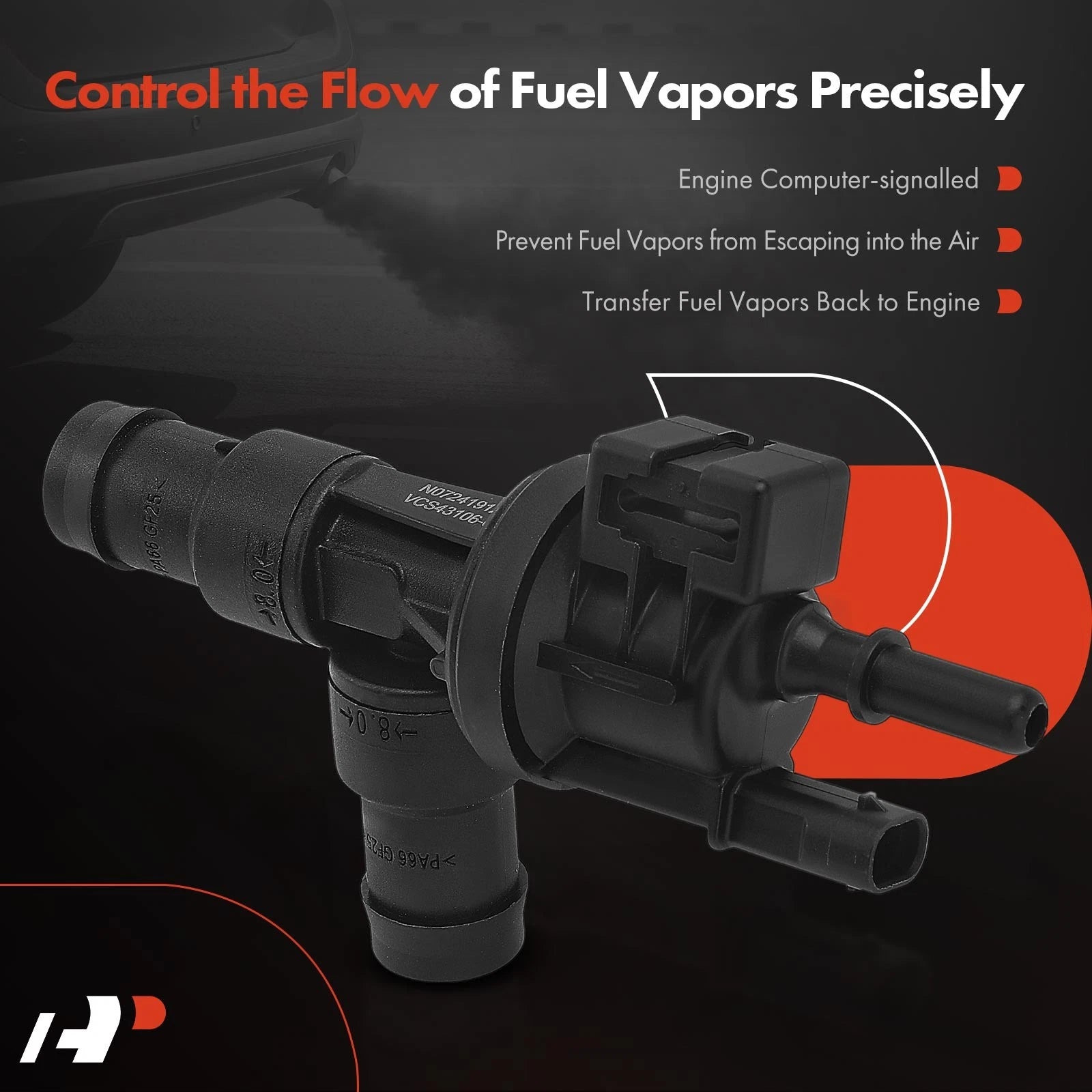 Fuel Tank Vent Valve for BMW F30 3-Series, G30 5-Series, F32, G22 (2012–2020)