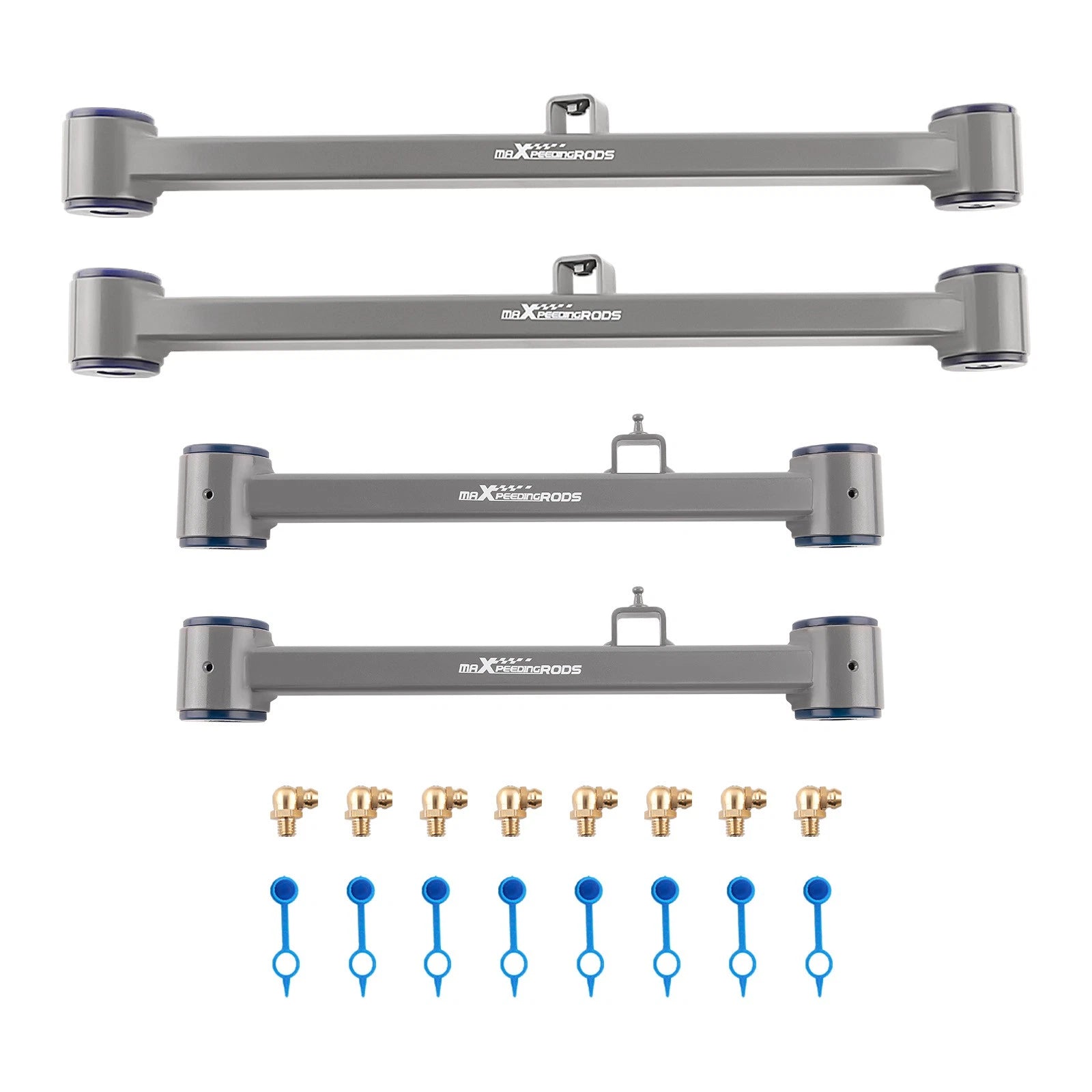 4X Rear Upper & Lower Control Arms for Ram 1500 (2013–2022, 1500 Classic 2019–2022)