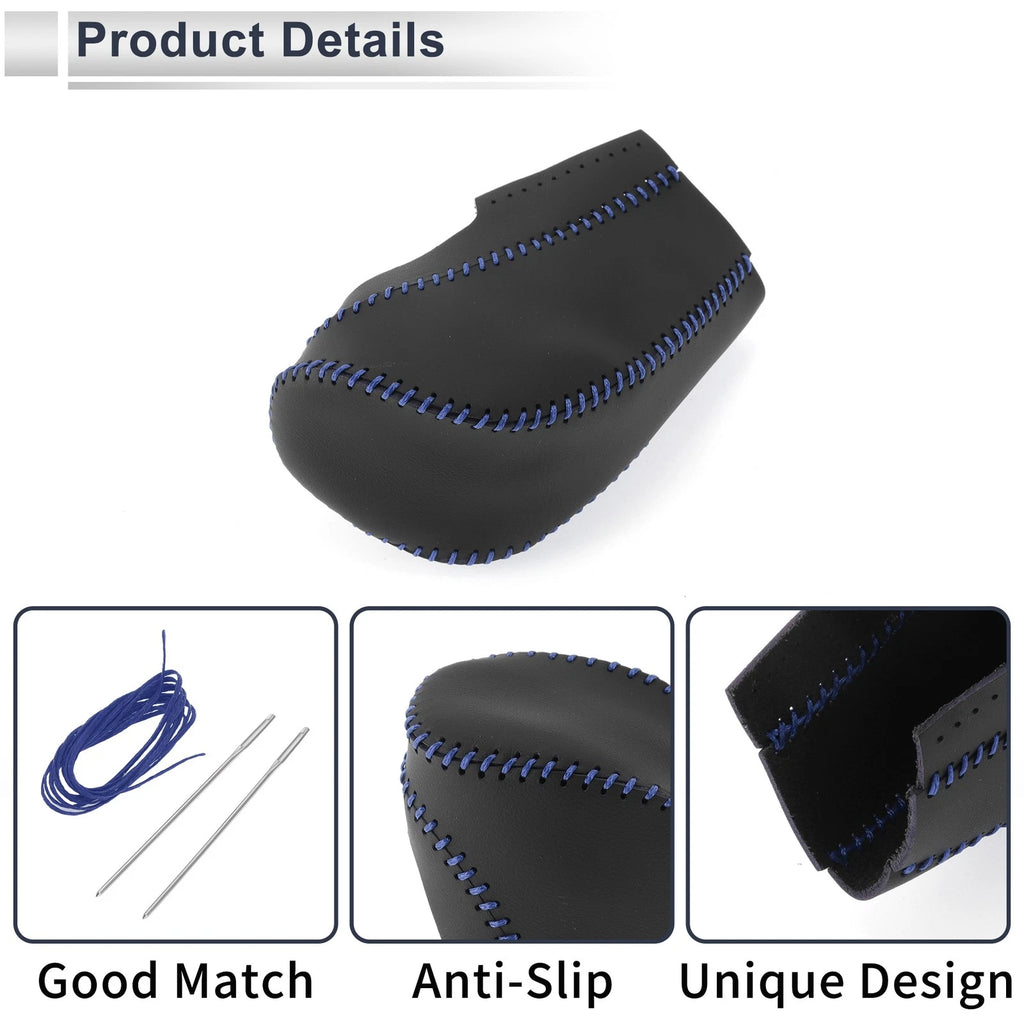1 Pc Gear Shift Knob Cover for Chevrolet Cruze (2011–2015) Black Blue