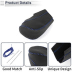 1 Pc Gear Shift Knob Cover for Chevrolet Cruze (2011–2015) Black Blue
