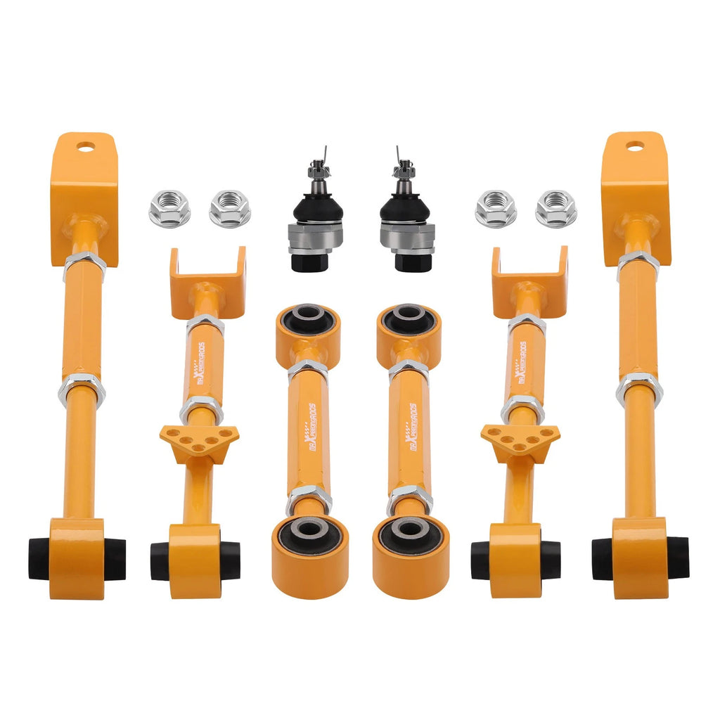 Rear Camber Control Arms Kit + Ball Joint for Honda Accord (2008–2017) TL TSX (2009–2014)