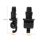 Sliding Door Sun Shade Hook Clip Kit for 2005-2010 Honda Odyssey (2005-2010)