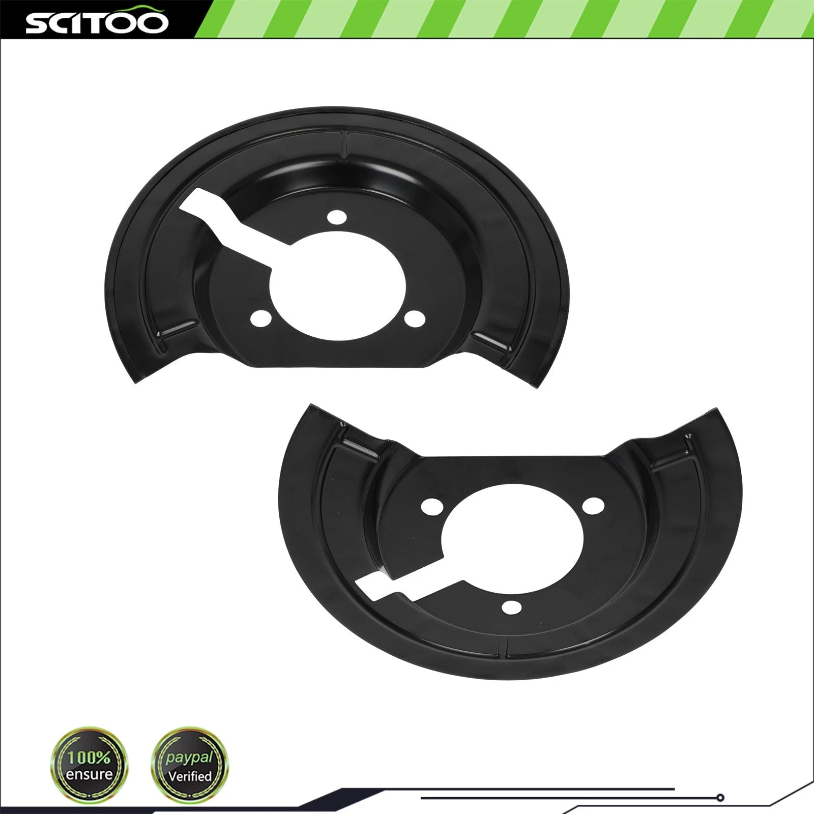 2Pcs Front Brake Dust Shields 924-684 for Dodge Ram 1500 Classic (2002–2019)