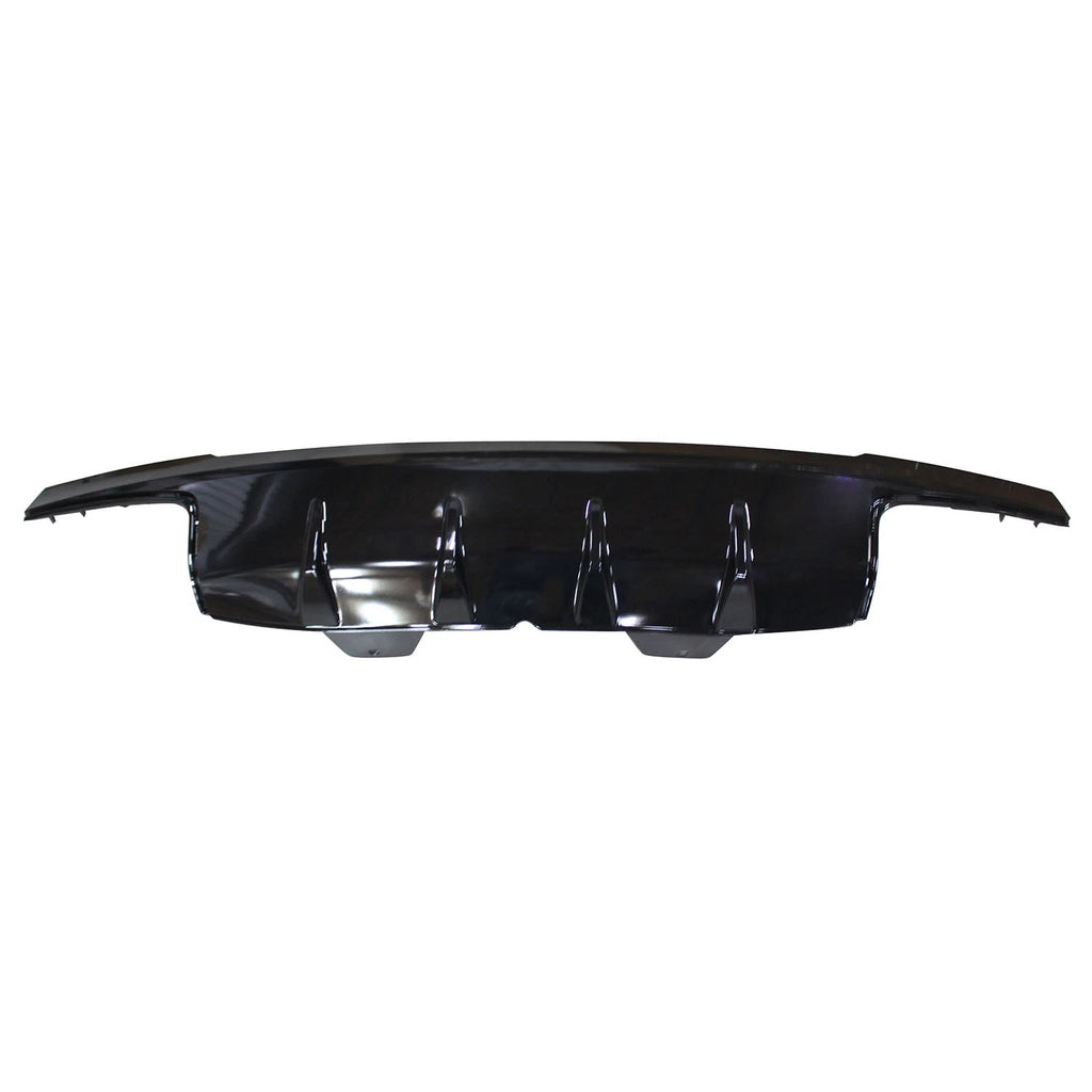 Replacement Black Painted Polypropylene Rear Lower Valance Panel