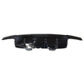 Replacement Black Painted Polypropylene Rear Lower Valance Panel
