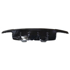 Replacement Black Painted Polypropylene Rear Lower Valance Panel