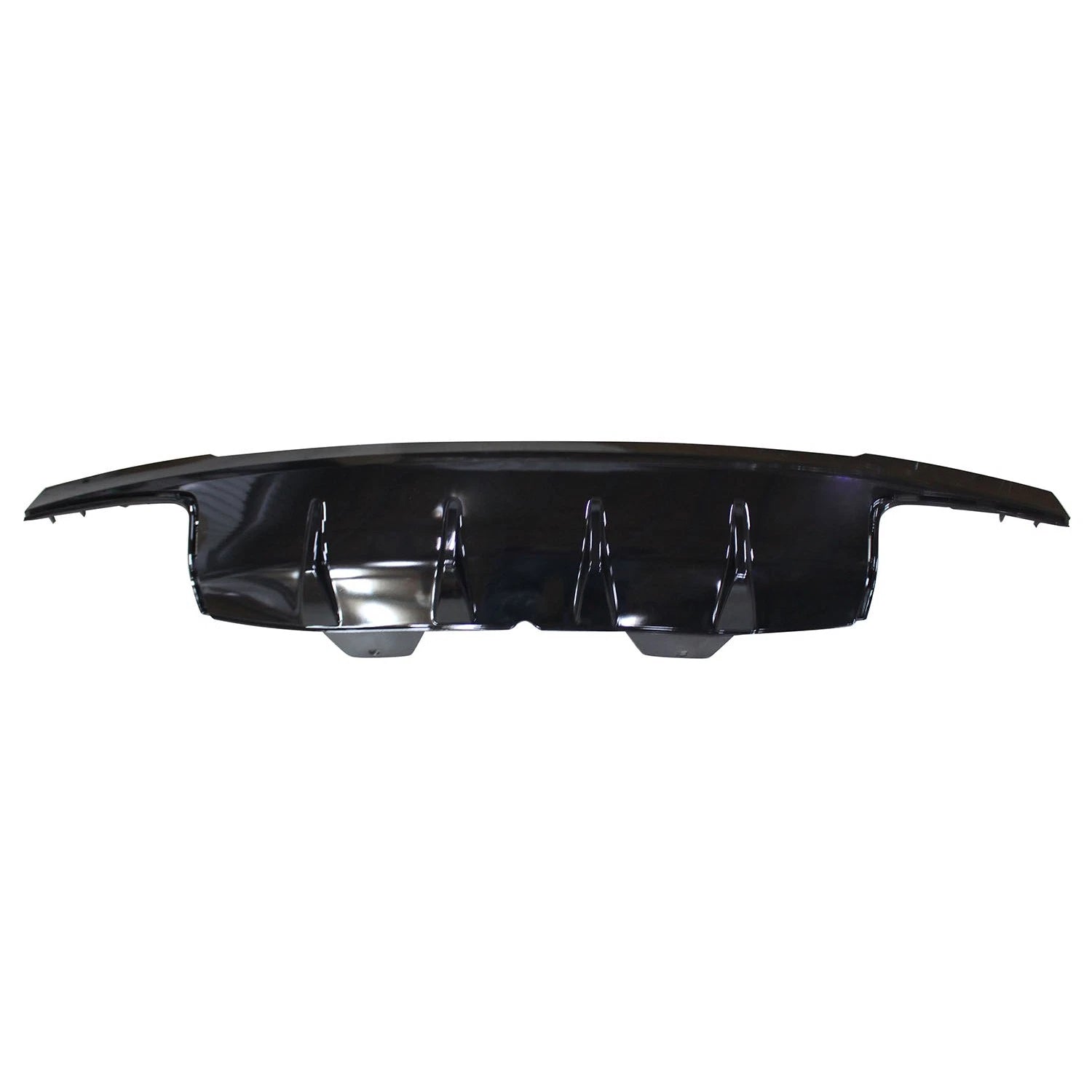Replacement Black Painted Polypropylene Rear Lower Valance Panel