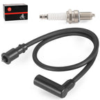 Spark Plug with Wire Cap for MSU 400 500 Alligator 500 Coleman UT400 UT500