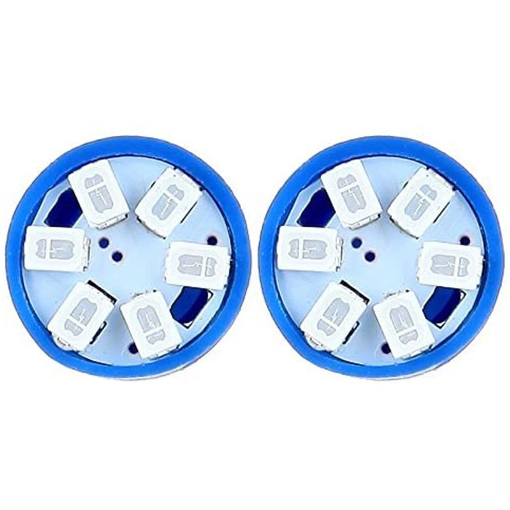 5Pcs LED Speedometer Gauge Cluster Light T10 168 194 2825 6SMD for Universal