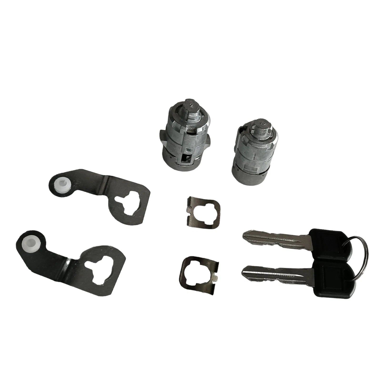 Door Lock Cylinder Set with Keys for Chevy Silverado (2001-2006)