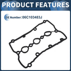 Valve Cover Gasket Set for Audi VW 1.8T (2000–2006) No. 06C103483J