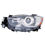 Replacement Driver Side Halogen Headlight Lens Housing for Mazda CX5 (2013–2016)