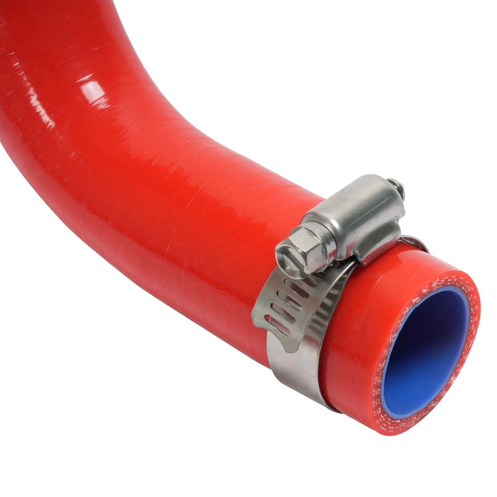 Red Silicone Radiator Heater Hose Kit for Honda Civic (1992–2000)