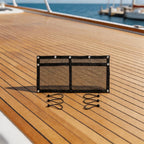 Mesh Storage Net Organizer Pouch with 6 Ropes for Yacht Ship Truck