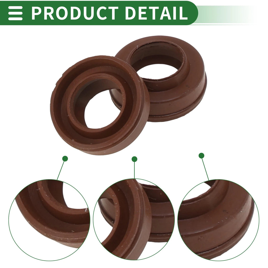 Set of 5 Oil Seal Rotary Shaft Seal FKM Rubber 6x10x3mm