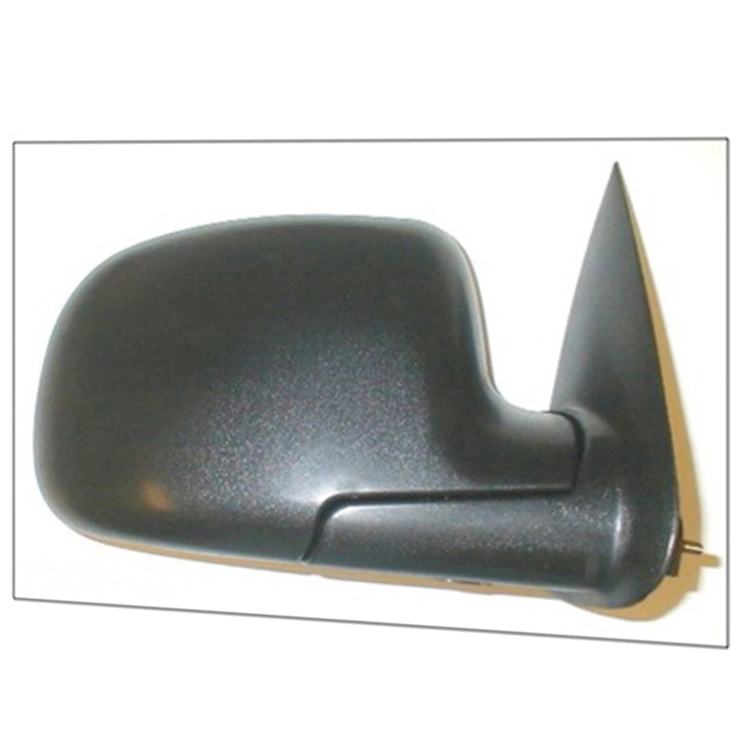 Replacement Black Textured Passenger Side Manual Door Mirror for Toyota (2010–2018)