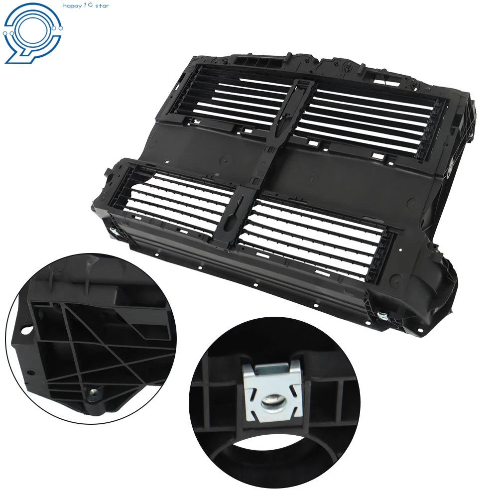 Front Bumper Radiator Support Grille Air Shutter for Ford Escape (2020-2023)