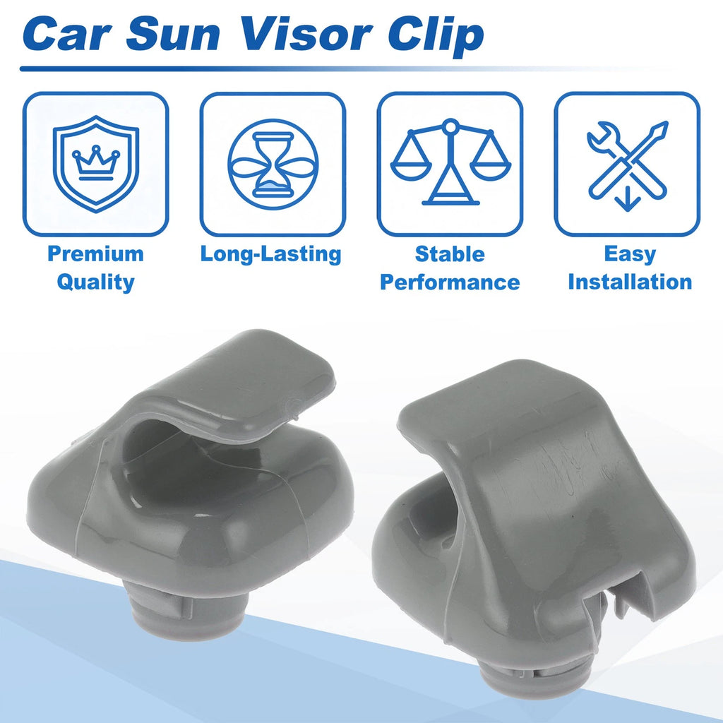 Sun Visor Clip for Honda Civic (1996–2004) Gray No. 88217-S01-A01ZA/88217-S04-003ZA