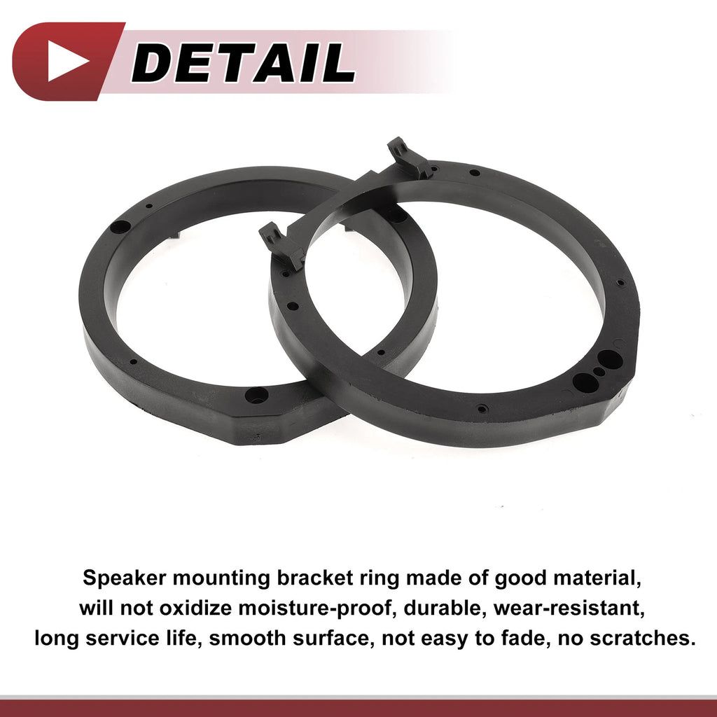 2X Speaker Spacer Ring Adaptor for Honda Accord (2003–2007) 6"x9"
