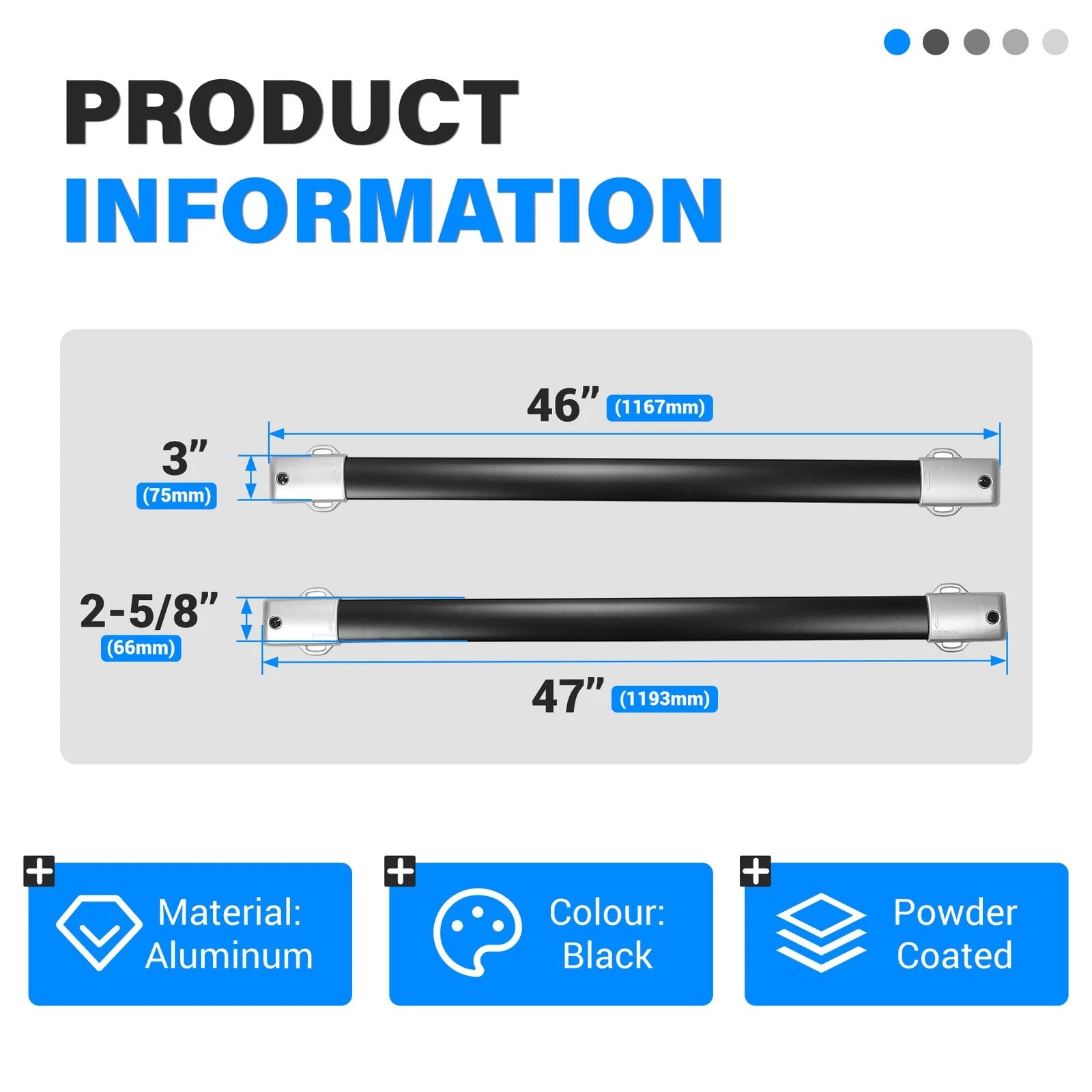 Roof Rack Luggage for Lexus GX460 (2010–2023) Aluminum
