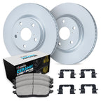 2X Brake Disc and Pad Kit Set for MB Mercedes