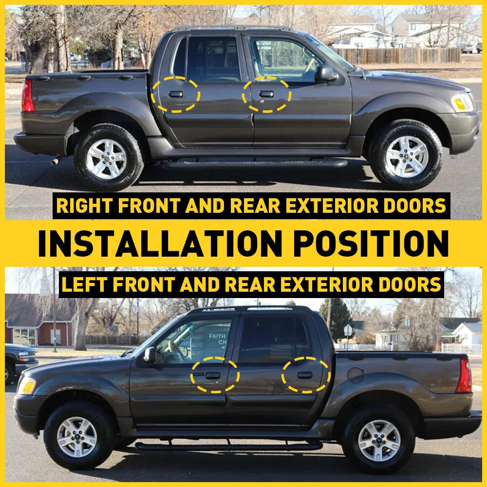 Outside Door Handle for Ford Explorer Sport Trac (2001–2005)