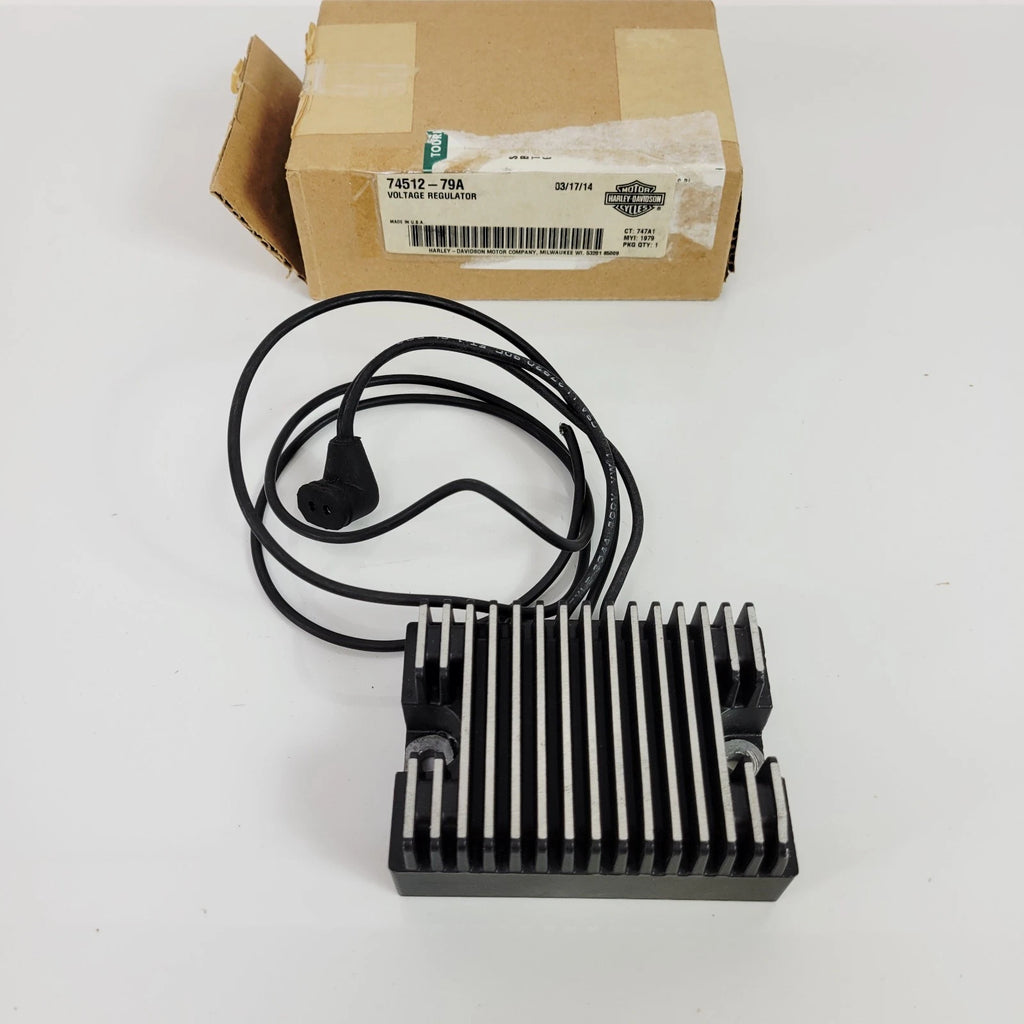 OEM Voltage Rectifier Regulator for Harley FL Hydra Police FLB (1979) 74512-79A